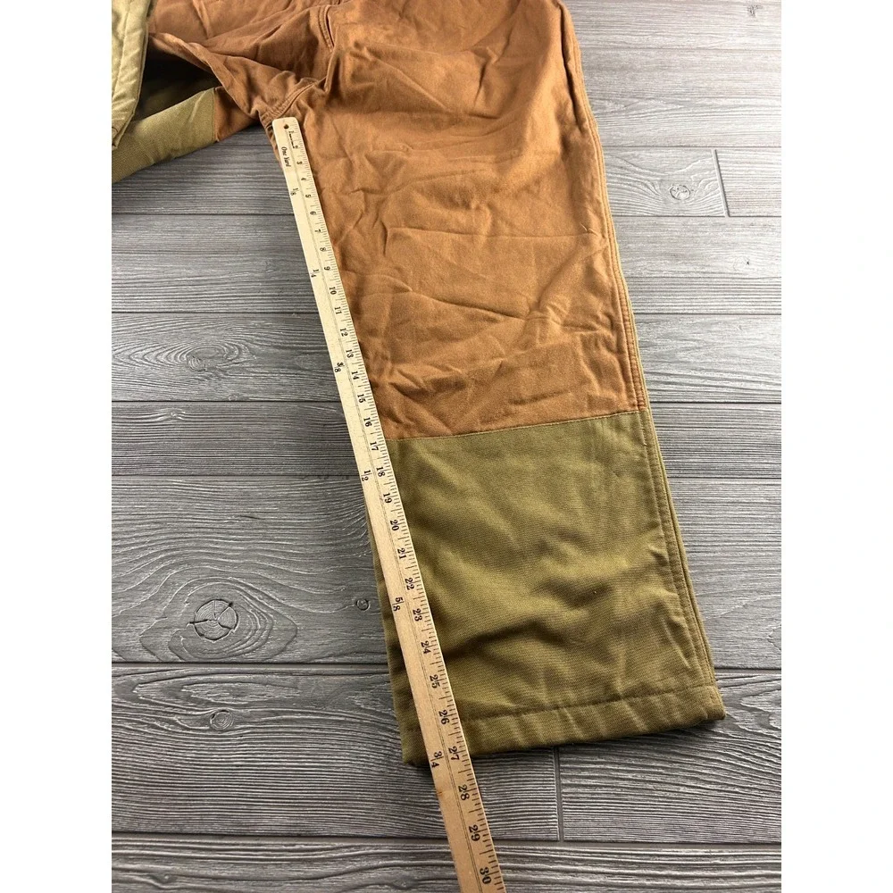 Vintage Cabela's Brush Nylon Lined Pants Men's Size 40 Brown Hunting Gorpcore